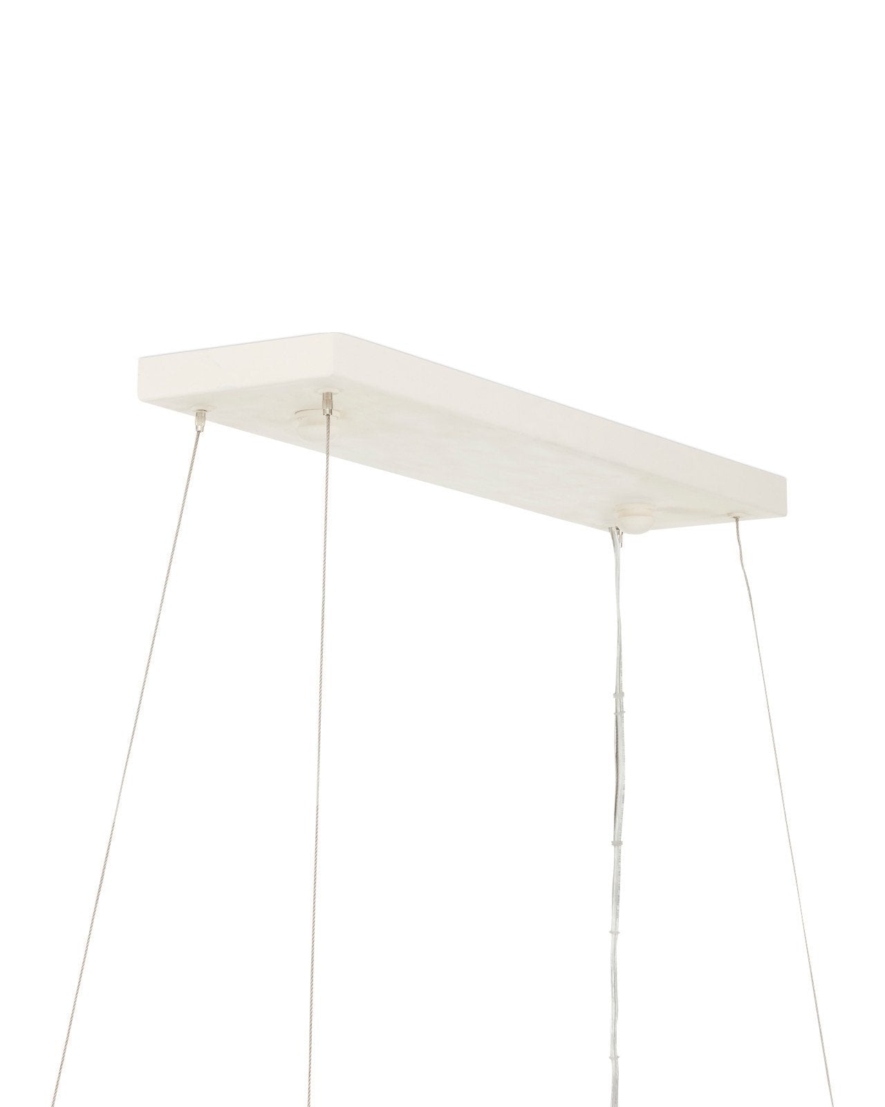 Monreale White Rectangular Chandelier
